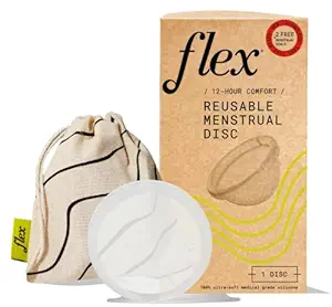 Flex Reusable Menstrual Disc package